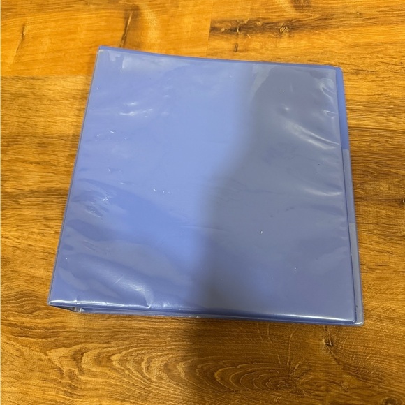 Blue 1 1/2 inch Binder​​ - Picture 1 of 3